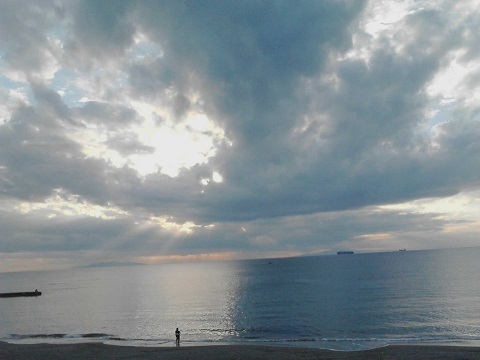 海と雲