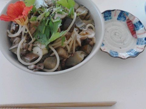 米なすパスタ
